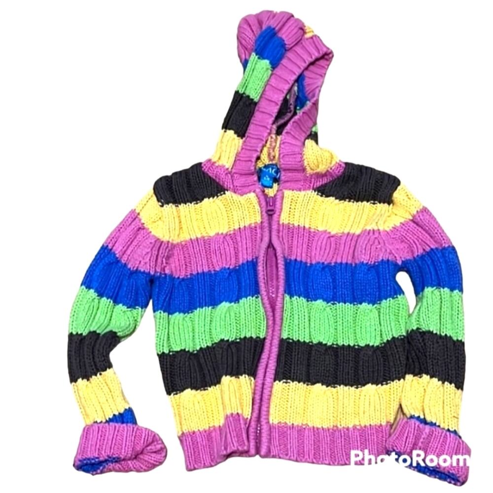 Girls Children’s Place Zip Up Sweater Med 7/8